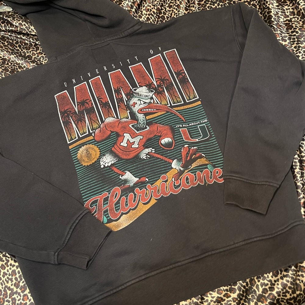 Hollister University of Miami Hurricanes Sweatshirt - Picture 5 of 12